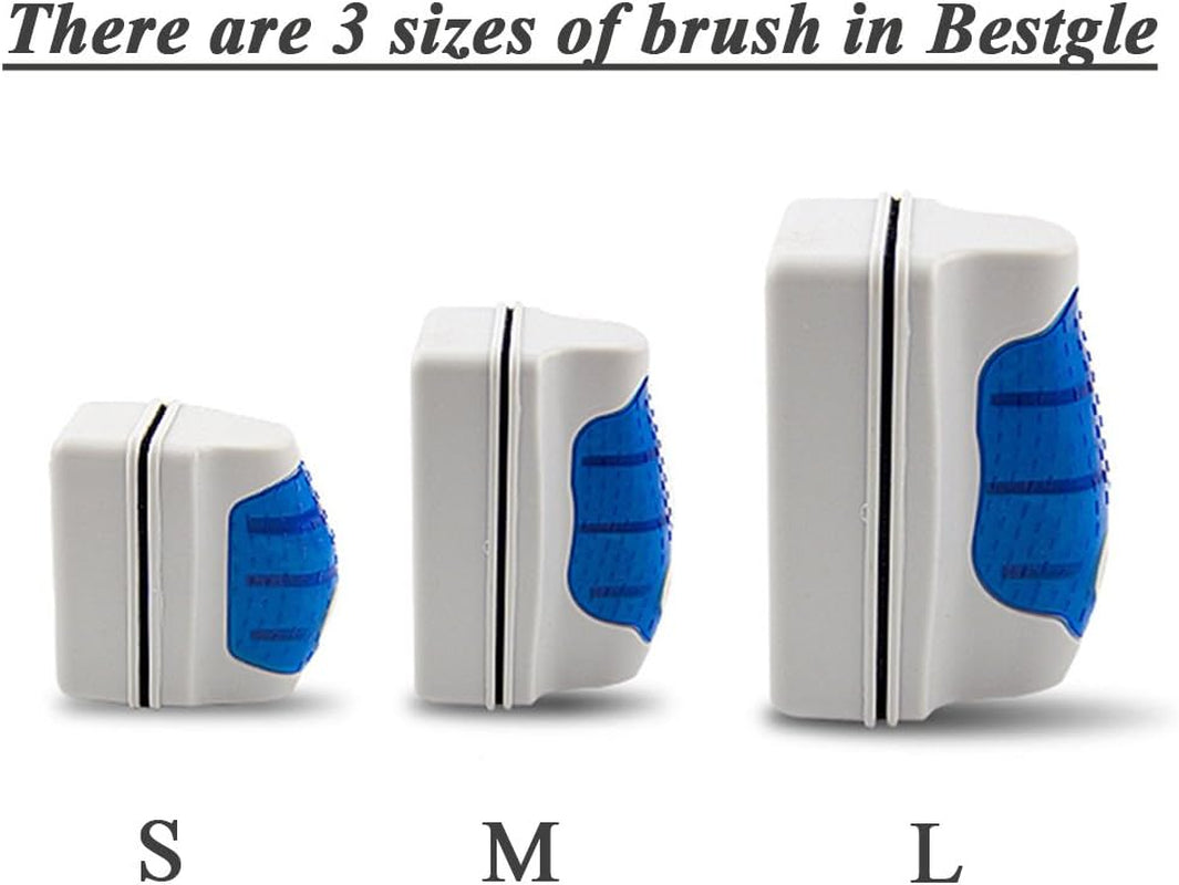 Magnetic Glass Algae Scraper and Aquarium Cleaner for Tanks up to 30 Gallons